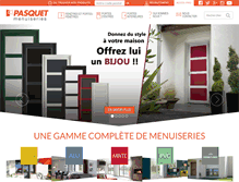 Tablet Screenshot of pasquet.fr